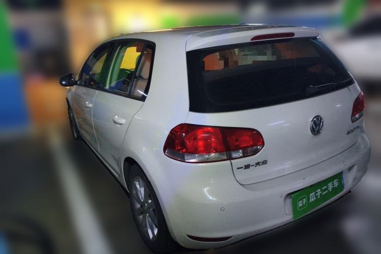 Used Volkswagen Golf 2012 1.4 TSI Automatic Comfort Edition Rear Left 45 Deg