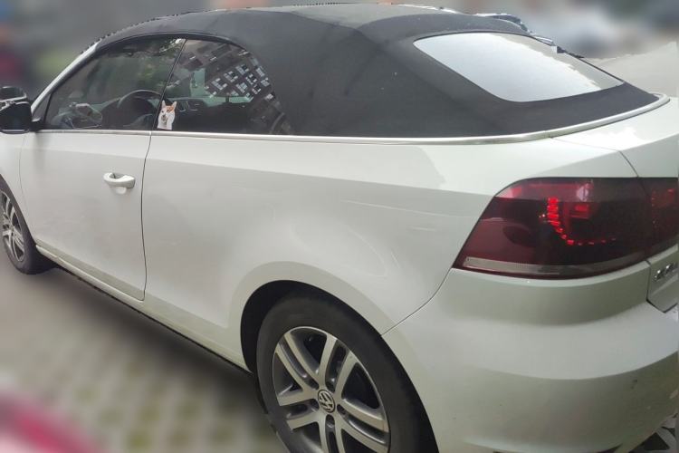 Used Volkswagen Golf 2012 1.4TSI Comfort Convertible Edition Rear Left 45 Deg