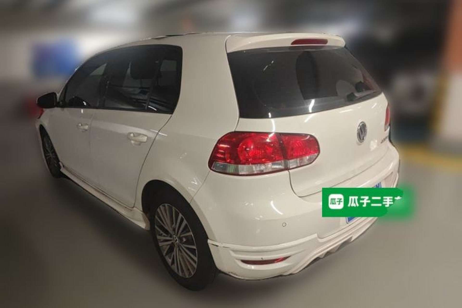 Used Volkswagen Golf 2012 1.4TSI Automatic Luxury Edition Rear Left 45 Deg