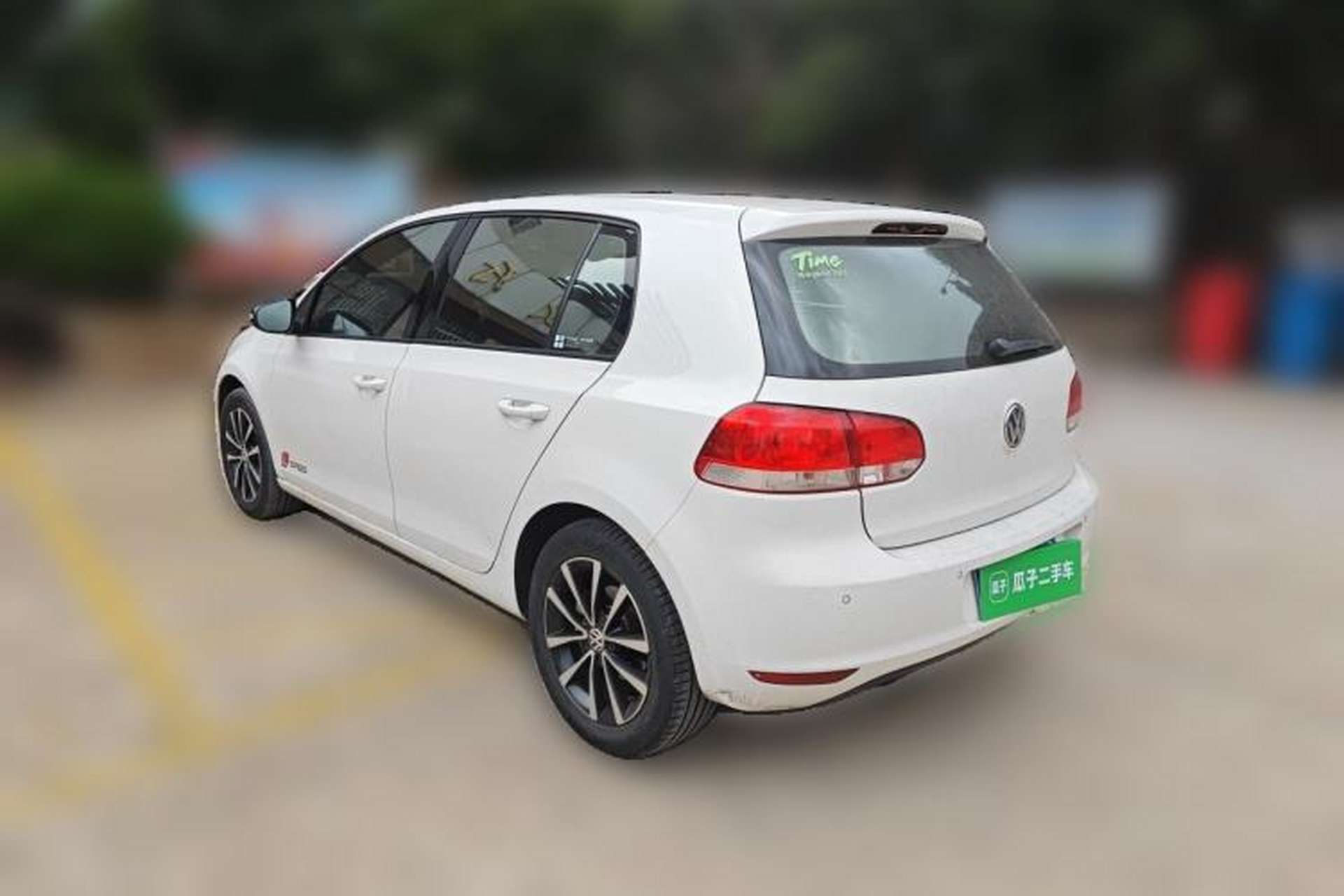 Used Volkswagen Golf 2012 1.4TSI Automatic Luxury Edition Rear Left 45 Deg