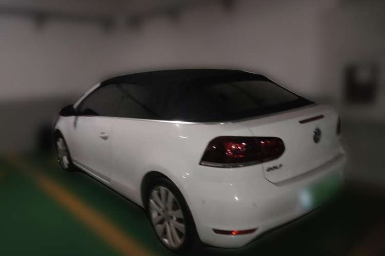 Used Volkswagen Golf 2012 1.4TSI Luxury Convertible Edition Rear Left 45 Deg