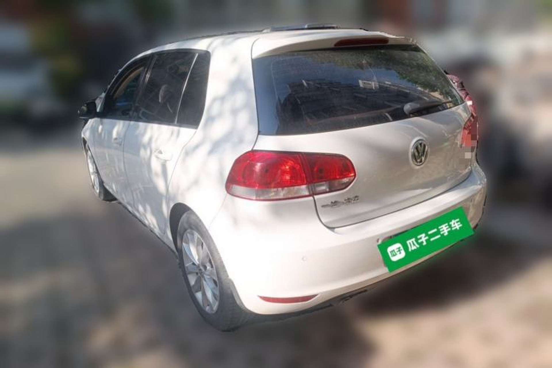 Used Volkswagen Golf 2012 1.4 TSI Automatic Comfort Edition Rear Left 45 Deg