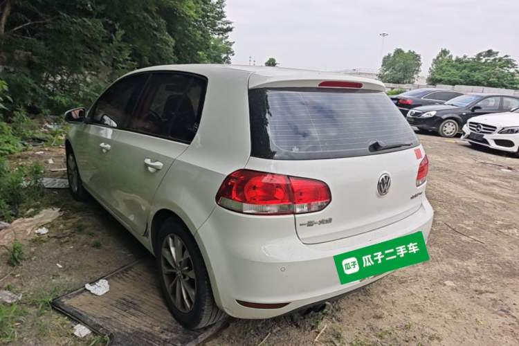Used Volkswagen Golf 2012 1.4 TSI Automatic Comfort Edition Rear Left 45 Deg