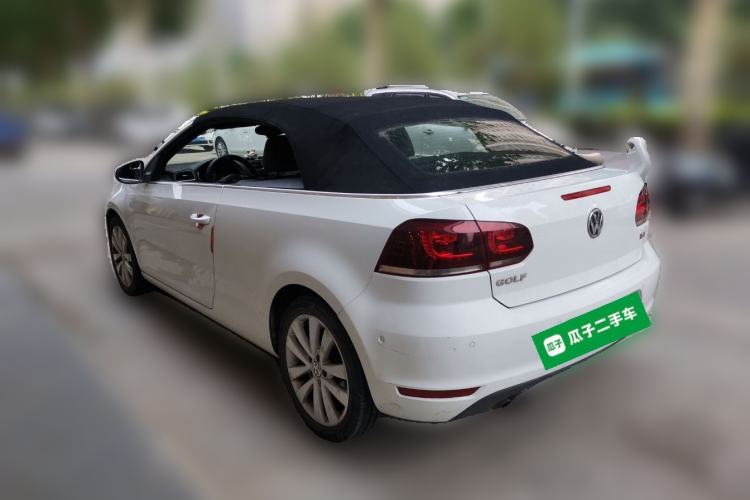 Used Volkswagen Golf 2012 1.4TSI Luxury Convertible Edition Rear Left 45 Deg