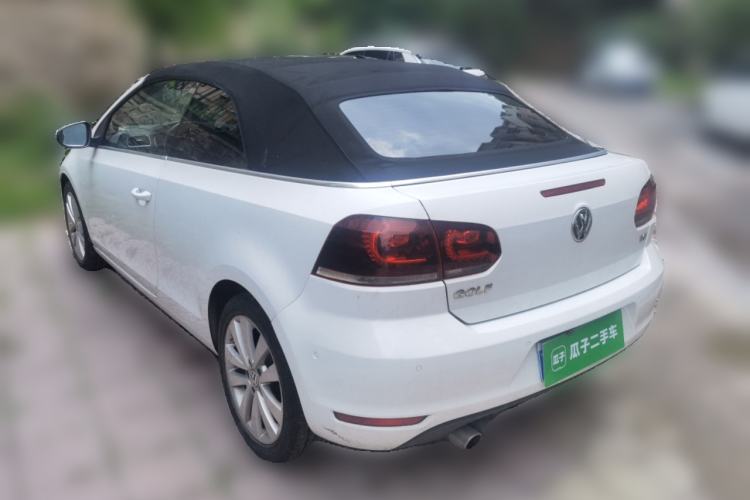 Used Volkswagen Golf 2012 1.4TSI Luxury Convertible Edition Rear Left 45 Deg