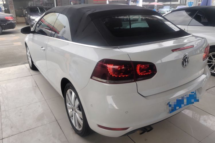 Used Volkswagen Golf 2012 1.4TSI Luxury Convertible Edition Rear Left 45 Deg