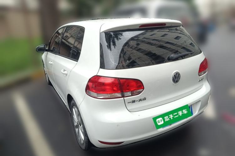 Used Volkswagen Golf 2012 1.4 TSI Automatic Comfort Edition Rear Left 45 Deg