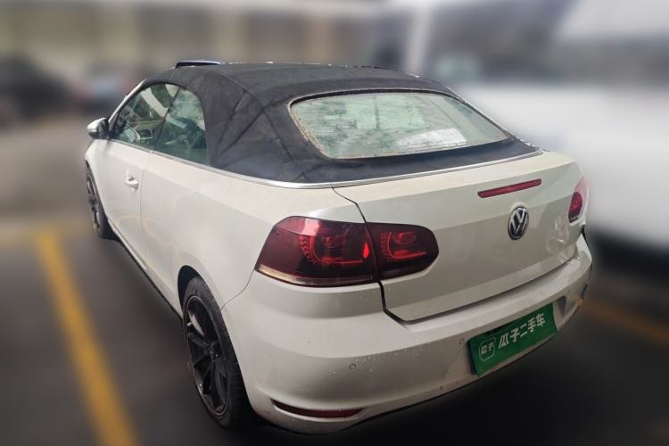 Used Volkswagen Golf 2012 1.4TSI Comfort Convertible Edition Rear Left 45 Deg