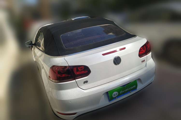 Used Volkswagen Golf 2012 1.4TSI Comfort Convertible Edition Rear Left 45 Deg