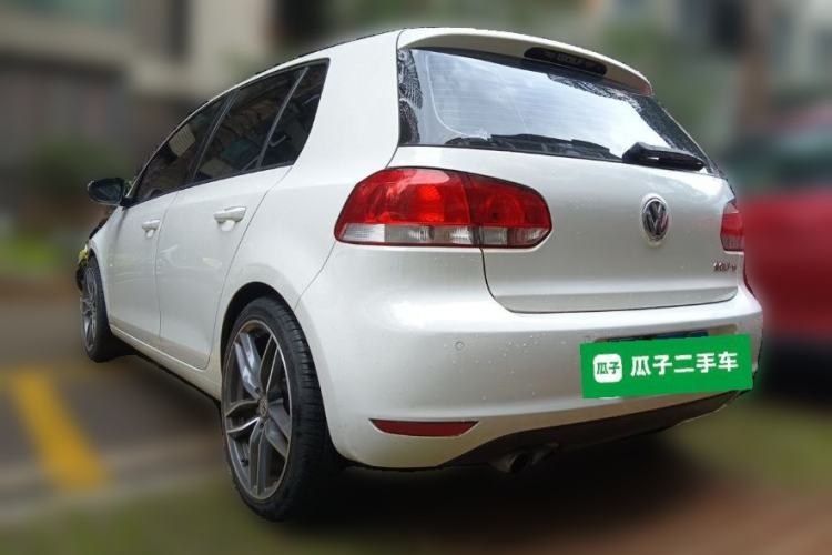 Used Volkswagen Golf 2012 1.4 TSI Automatic Comfort Edition Rear Left 45 Deg