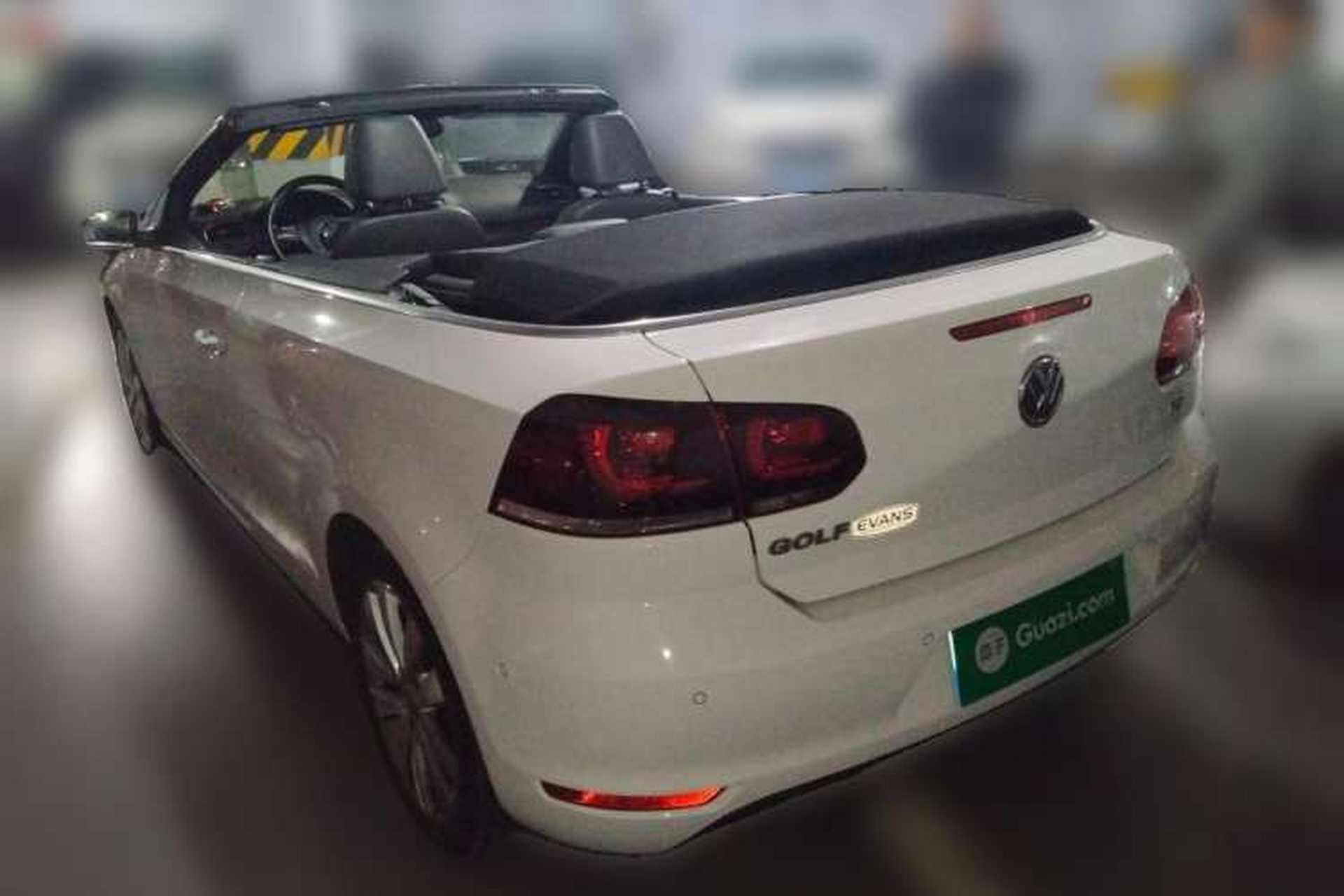 Used Volkswagen Golf 2012 1.4TSI Luxury Convertible Edition Rear Left 45 Deg