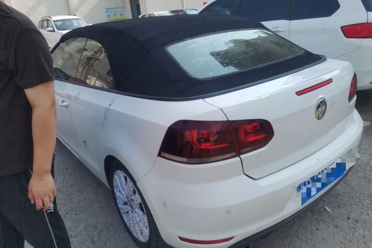 Used Volkswagen Golf 2012 1.4TSI Luxury Convertible Edition Rear Left 45 Deg
