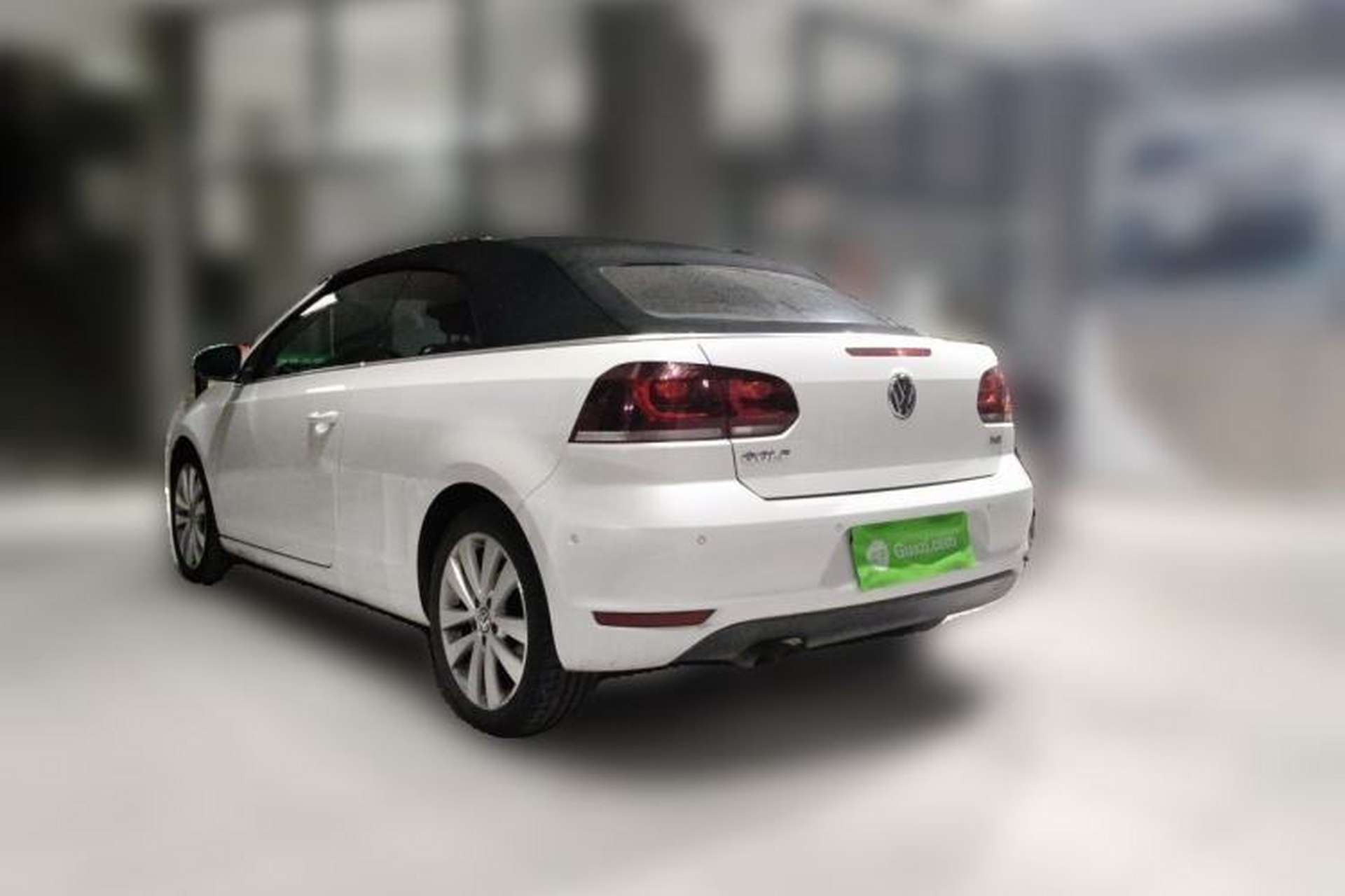 Used Volkswagen Golf 2012 1.4TSI Luxury Convertible Edition Rear Left 45 Deg