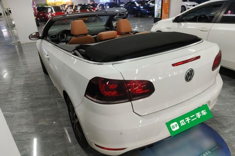 Used Volkswagen Golf 2012 1.4TSI Comfort Convertible Edition Rear Left 45 Deg
