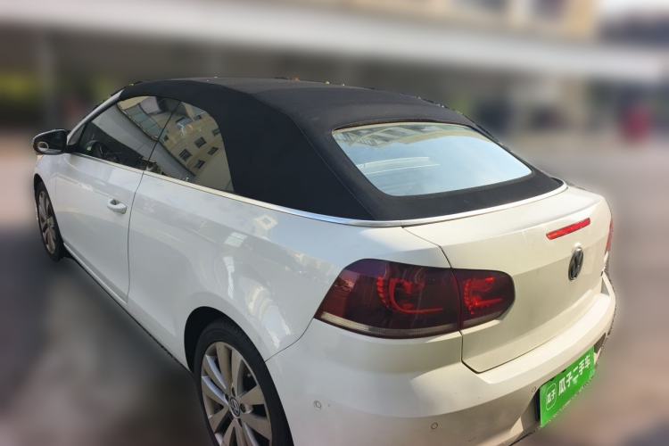 Used Volkswagen Golf 2012 1.4TSI Luxury Convertible Edition Rear Left 45 Deg