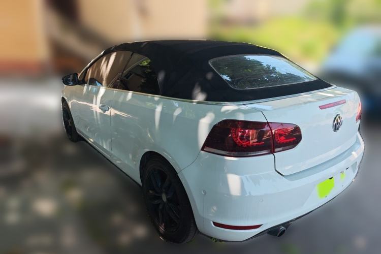 Used Volkswagen Golf 2012 1.4TSI Luxury Convertible Edition Rear Left 45 Deg