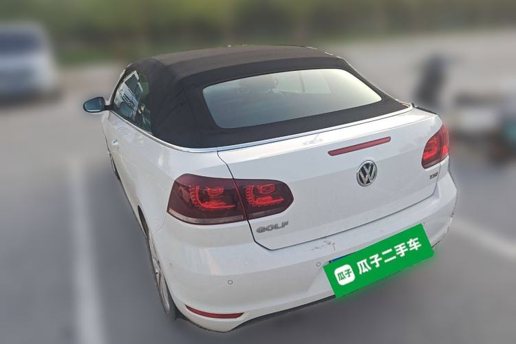 Used Volkswagen Golf 2012 1.4TSI Luxury Convertible Edition Rear Left 45 Deg