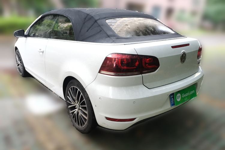Used Volkswagen Golf 2012 1.4TSI Luxury Convertible Edition Rear Left 45 Deg