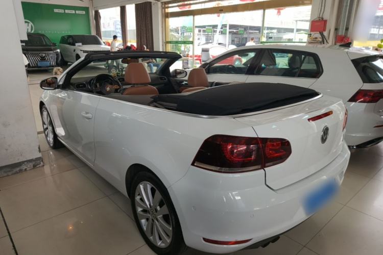 Used Volkswagen Golf 2012 1.4TSI Luxury Convertible Edition Rear Left 45 Deg