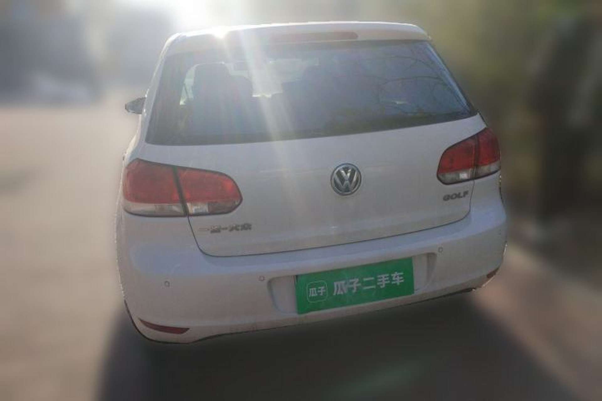 Used Volkswagen Golf 2012 1.6L Automatic Comfort Model Rear