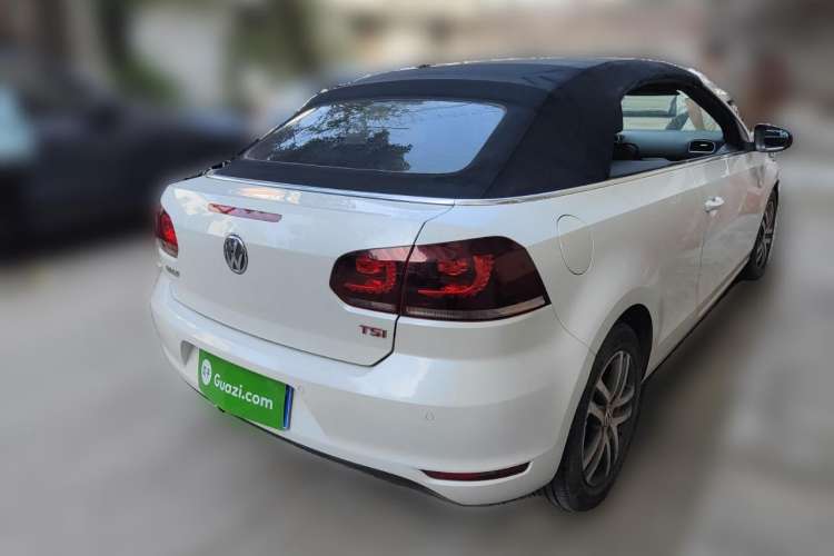 Used Volkswagen Golf 2012 1.4TSI Comfort Convertible Edition Rear Right 45 Deg