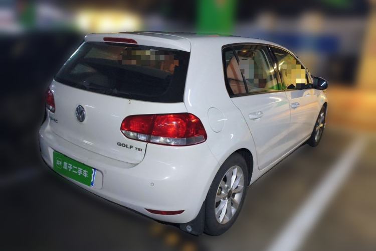 Used Volkswagen Golf 2012 1.4 TSI Automatic Comfort Edition Rear Right 45 Deg