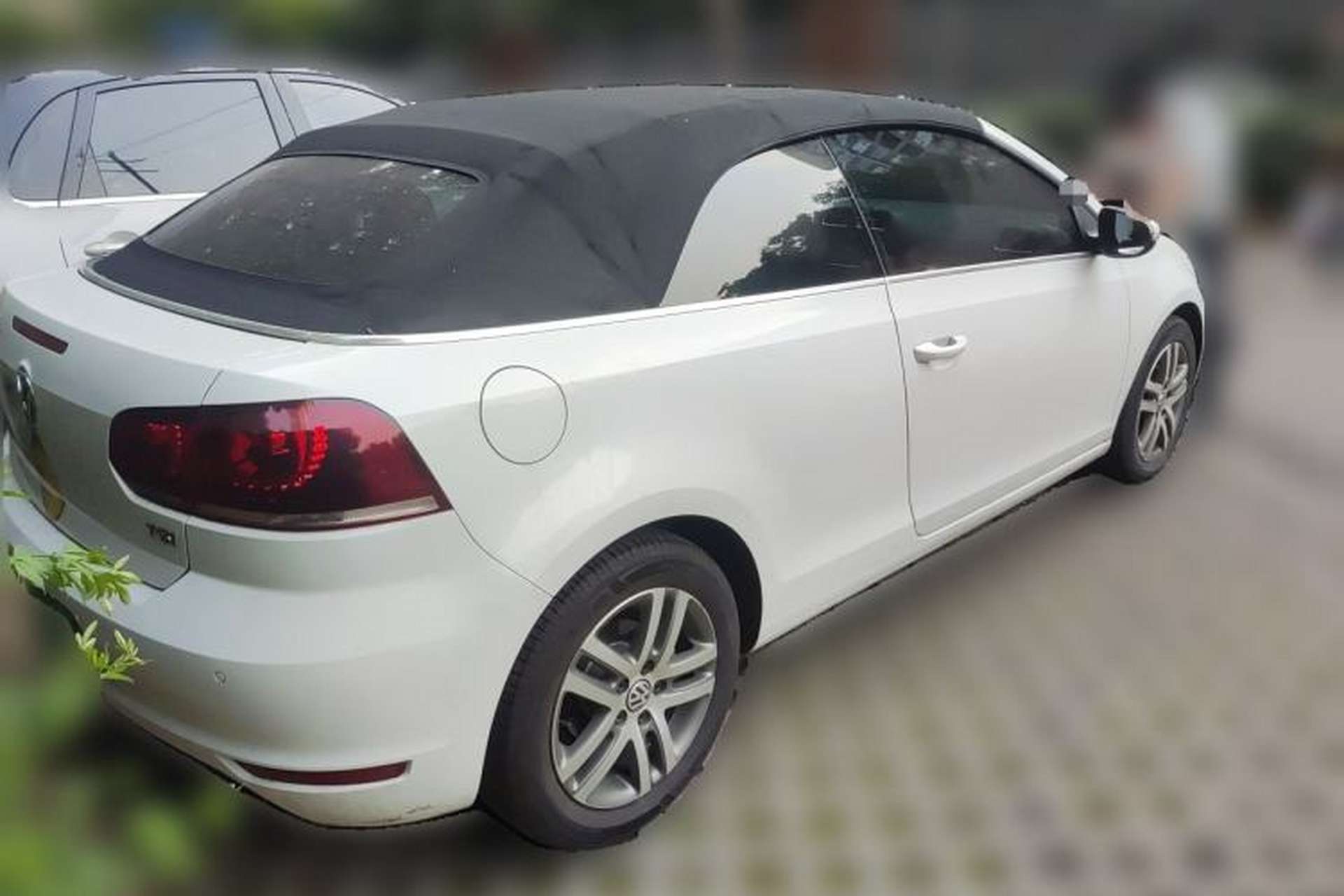 Used Volkswagen Golf 2012 1.4TSI Comfort Convertible Edition Rear Right 45 Deg