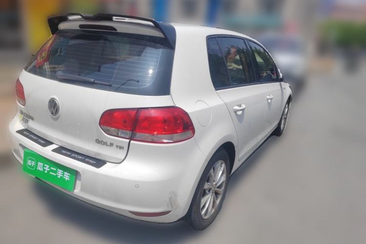 Used Volkswagen Golf 2012 1.4 TSI Automatic Comfort Edition Rear Right 45 Deg