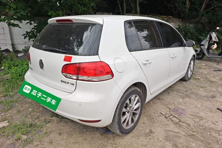 Used Volkswagen Golf 2012 1.4 TSI Automatic Comfort Edition Rear Right 45 Deg