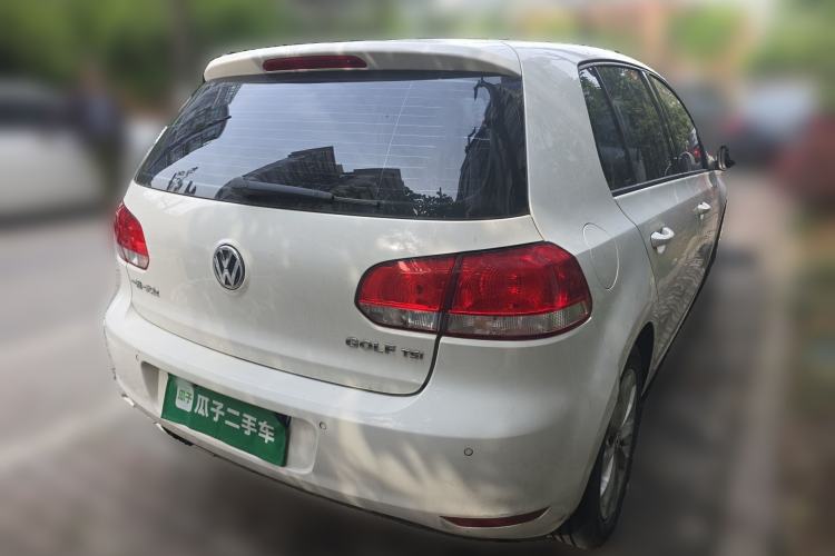 Used Volkswagen Golf 2012 1.4 TSI Automatic Comfort Edition Rear Right 45 Deg