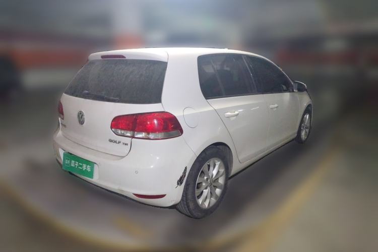 Used Volkswagen Golf 2012 1.4 TSI Automatic Comfort Edition Rear Right 45 Deg