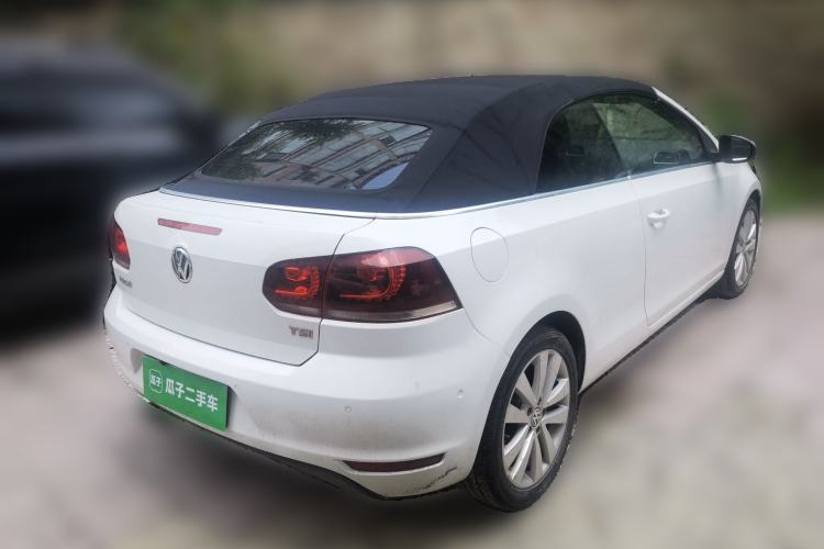 Used Volkswagen Golf 2012 1.4TSI Luxury Convertible Edition Rear Right 45 Deg
