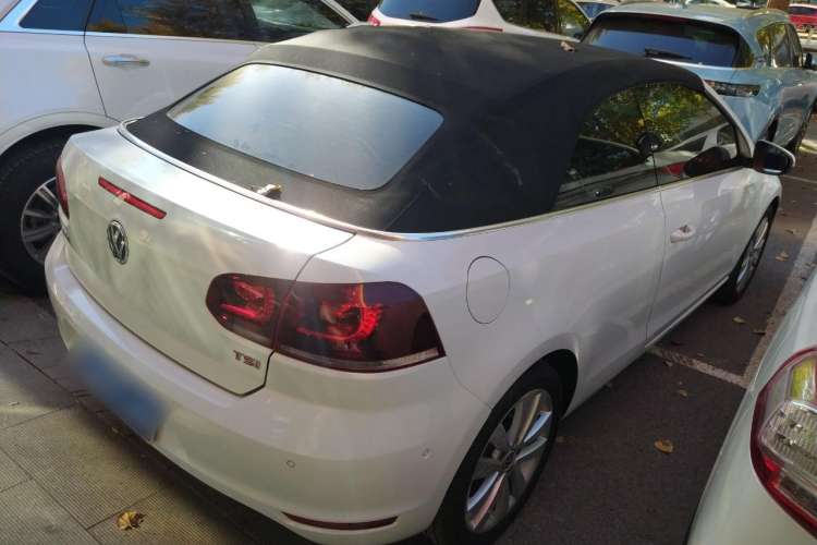 Used Volkswagen Golf 2012 1.4TSI Luxury Convertible Edition Rear Right 45 Deg