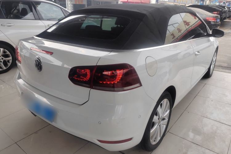 Used Volkswagen Golf 2012 1.4TSI Luxury Convertible Edition Rear Right 45 Deg