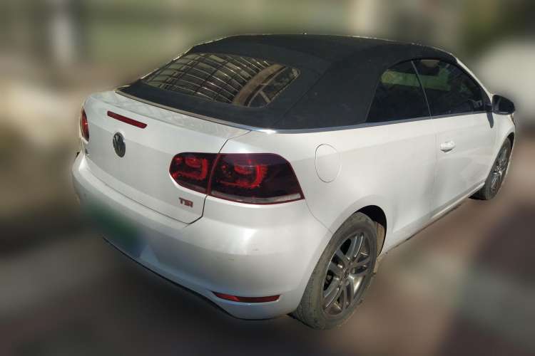 Used Volkswagen Golf 2012 1.4TSI Comfort Convertible Edition Rear Right 45 Deg