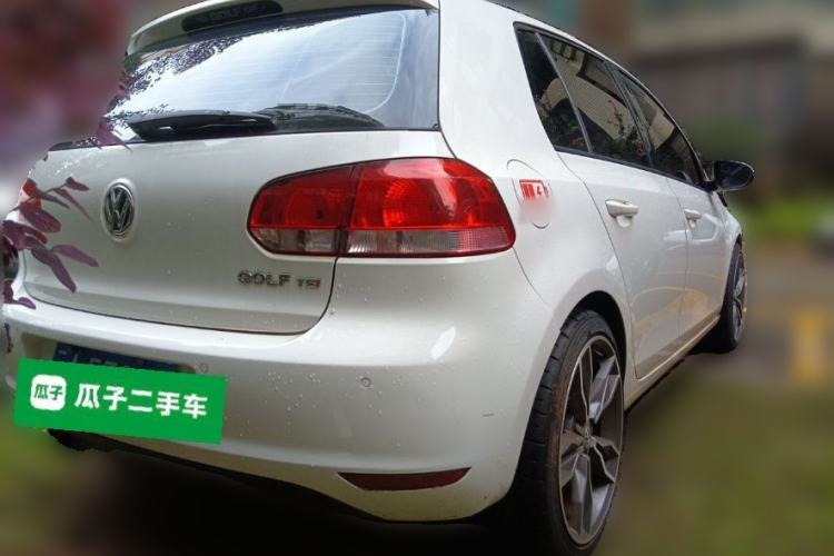 Used Volkswagen Golf 2012 1.4 TSI Automatic Comfort Edition Rear Right 45 Deg