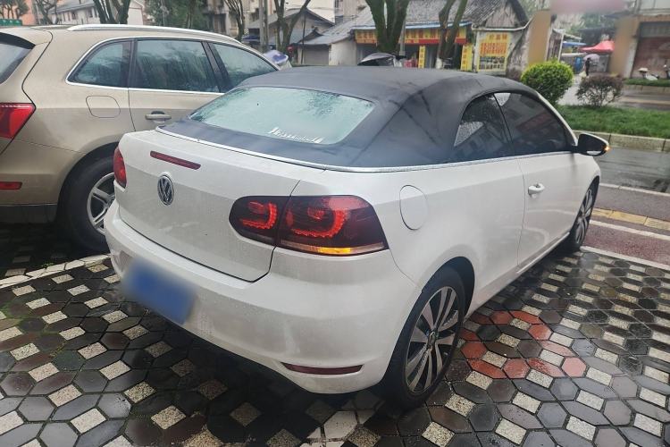 Used Volkswagen Golf 2012 1.4TSI Luxury Convertible Edition Rear Right 45 Deg