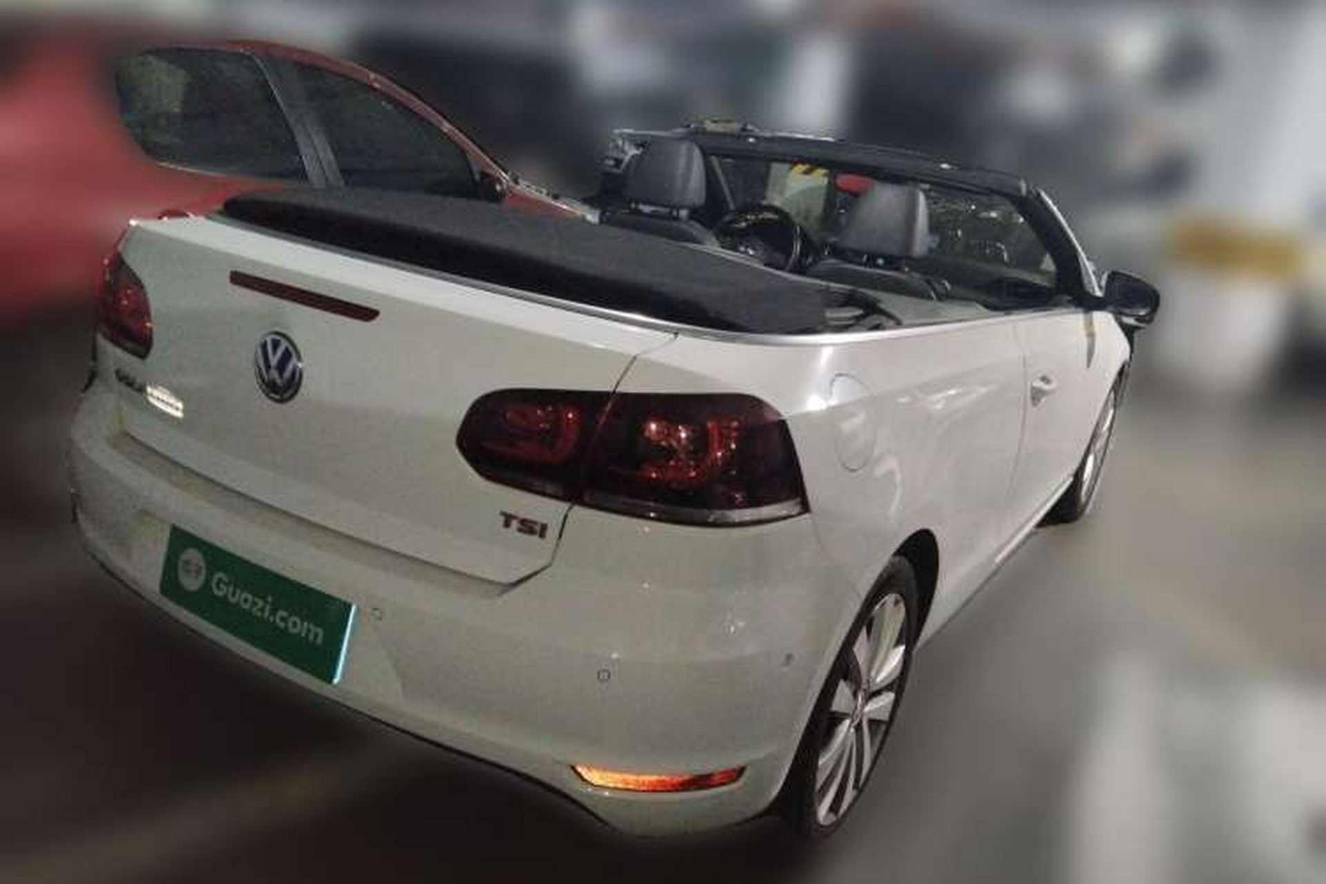 Used Volkswagen Golf 2012 1.4TSI Luxury Convertible Edition Rear Right 45 Deg