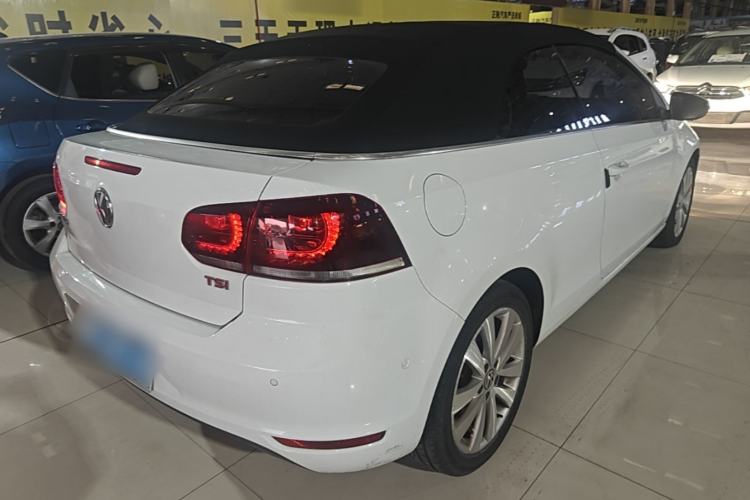 Used Volkswagen Golf 2012 1.4TSI Luxury Convertible Edition Rear Right 45 Deg