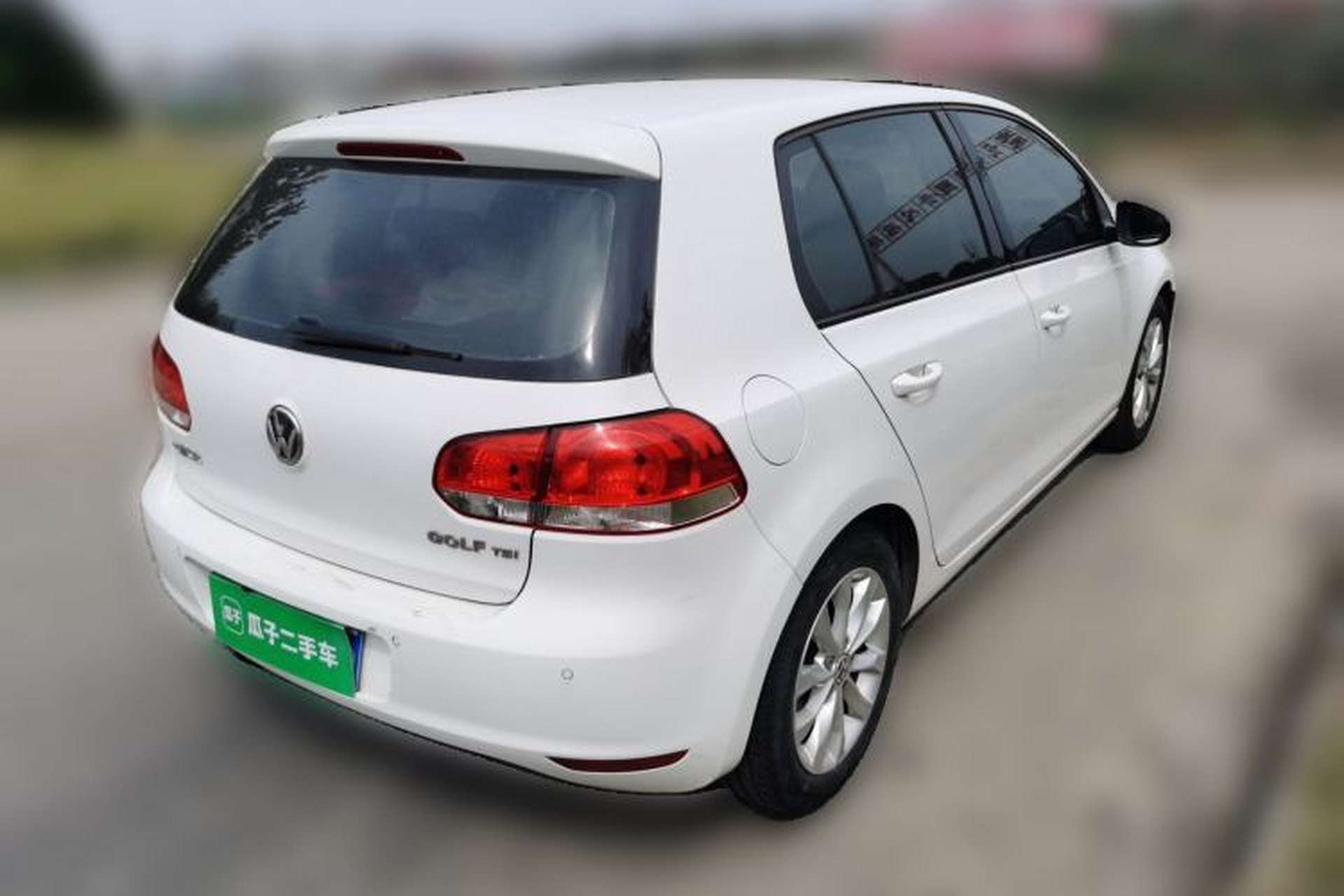 Used Volkswagen Golf 2012 1.4 TSI Automatic Comfort Edition Rear Right 45 Deg