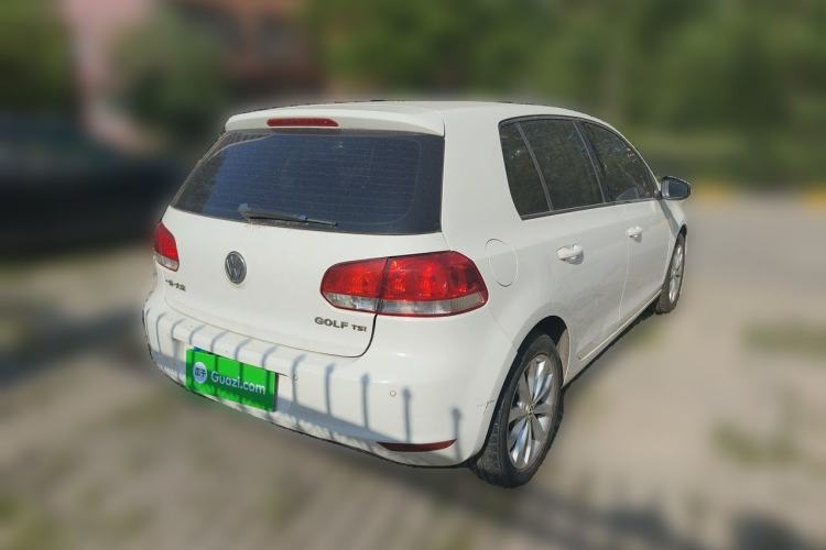 Used Volkswagen Golf 2012 1.4 TSI Automatic Comfort Edition Rear Right 45 Deg