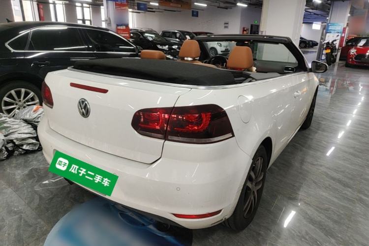 Used Volkswagen Golf 2012 1.4TSI Comfort Convertible Edition Rear Right 45 Deg