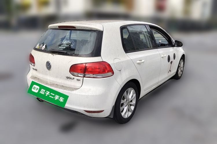 Used Volkswagen Golf 2012 1.4 TSI Automatic Comfort Edition Rear Right 45 Deg
