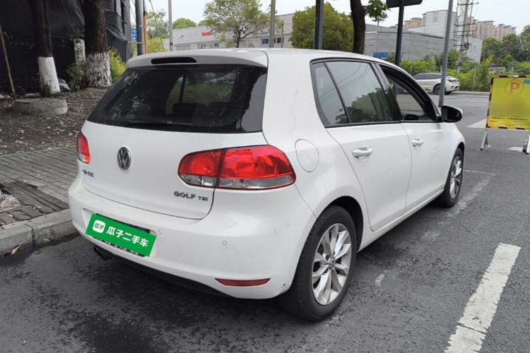 Used Volkswagen Golf 2012 1.4 TSI Automatic Comfort Edition Rear Right 45 Deg
