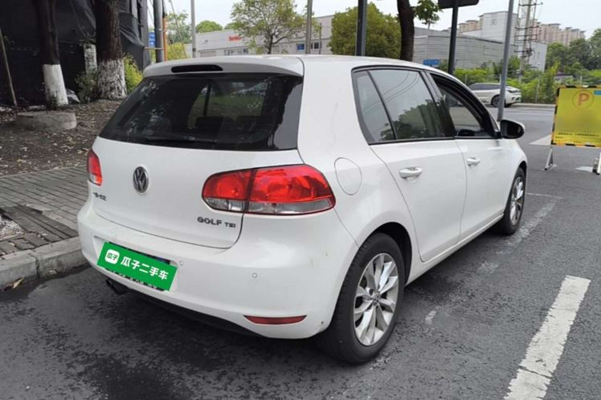 Used Volkswagen Golf 2012 1.4 TSI Automatic Comfort Edition Rear Right 45 Deg