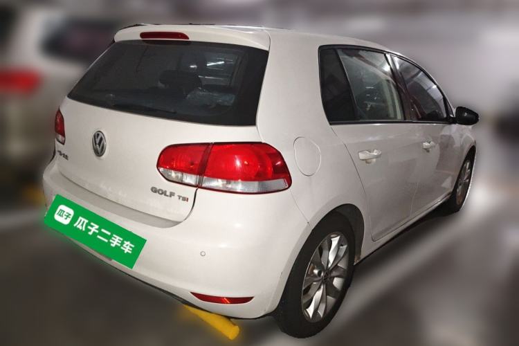 Used Volkswagen Golf 2012 1.4 TSI Automatic Comfort Edition Rear Right 45 Deg