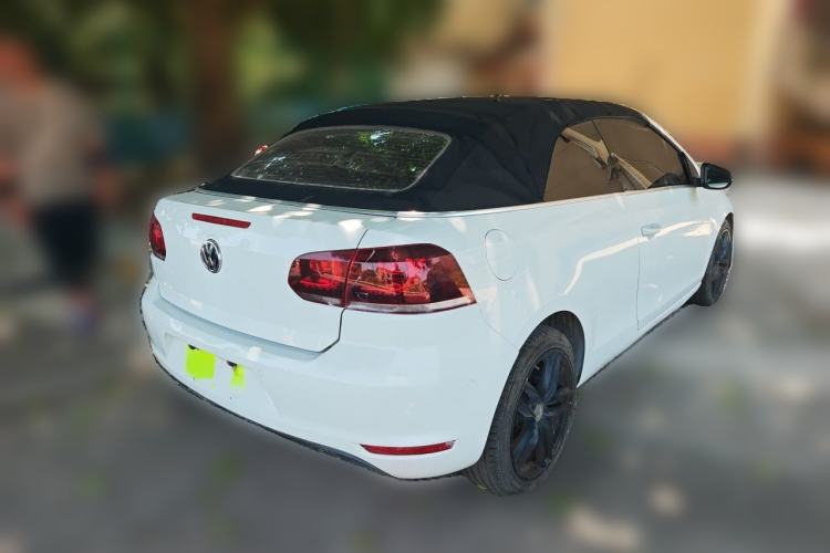 Used Volkswagen Golf 2012 1.4TSI Luxury Convertible Edition Rear Right 45 Deg