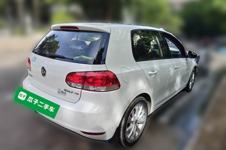 Used Volkswagen Golf 2012 1.4 TSI Automatic Comfort Edition Rear Right 45 Deg
