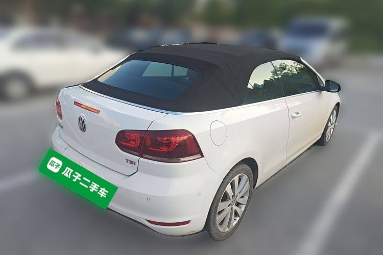 Used Volkswagen Golf 2012 1.4TSI Luxury Convertible Edition Rear Right 45 Deg