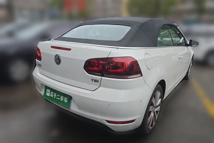 Used Volkswagen Golf 2012 1.4TSI Luxury Convertible Edition Rear Right 45 Deg
